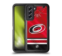 Head Case Designs Officially Licensed NHL Jersey Carolina Hurricanes Ultra-Armoured Shockproof Case Compatible With Samsung Galaxy S21 FE 5G