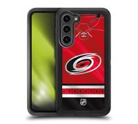 Head Case Designs Officially Licensed NHL Jersey Carolina Hurricanes Ultra-Armoured Shockproof Case Compatible With Samsung Galaxy S23+ 5G