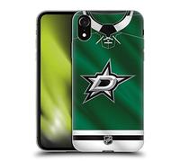 Head Case Designs Officially Licensed NHL Jersey Dallas Stars Gel Case [Military Grade Protection] Compatible With Apple iPhone XR