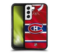 Head Case Designs Officially Licensed NHL Jersey Montreal Canadiens Ultra-Armoured Shockproof Case Compatible With Samsung Galaxy S22 5G