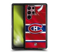 Head Case Designs Officially Licensed NHL Jersey Montreal Canadiens Ultra-Armoured Shockproof Case Compatible With Samsung Galaxy S22 Ultra 5G