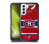 Head Case Designs Officially Licensed NHL Jersey Montreal Canadiens Ultra-Armoured Shockproof Case Compatible With Samsung Galaxy S21+ 5G
