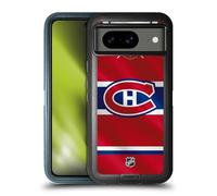 Head Case Designs Officially Licensed NHL Jersey Montreal Canadiens Ultra-Armoured Shockproof Case Compatible With Google Pixel 8