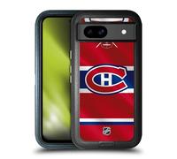 Head Case Designs Officially Licensed NHL Jersey Montreal Canadiens Ultra-Armoured Shockproof Case Compatible With Google Pixel 8a