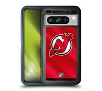 Head Case Designs Officially Licensed NHL Jersey New Jersey Devils Ultra-Armoured Shockproof Case Compatible With Google Pixel 8 Pro