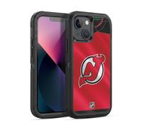 Head Case Designs Officially Licensed NHL Jersey New Jersey Devils Ultra-Armoured Shockproof Case [Military Grade Protection] Compatible With Apple iPhone 13