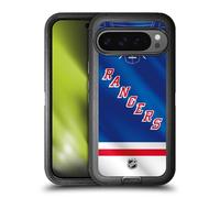 Head Case Designs Officially Licensed NHL Jersey New York Rangers Ultra-Armoured Shockproof Case Compatible With Google Pixel 9 Pro XL