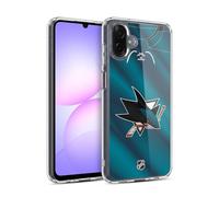 Head Case Designs Officially Licensed NHL Jersey San Jose Sharks Gel Case [Military Grade Protection] Compatible With Samsung Galaxy A07