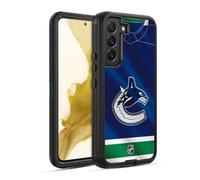 Head Case Designs Officially Licensed NHL Jersey Vancouver Canucks Ultra-Armoured Shockproof Case [Military Grade Protection] Compatible With Samsung Galaxy S22 5G