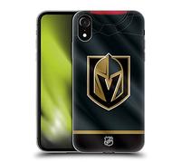 Head Case Designs Officially Licensed NHL Jersey Vegas Golden Knights Gel Case [Military Grade Protection] Compatible With Apple iPhone XR