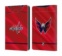 Head Case Designs Officially Licensed NHL Jersey Washington Capitals Leather Wallet Case Compatible With Amazon Kindle 11th Gen 6in 2022
