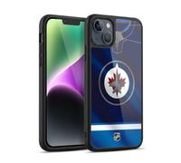 Head Case Designs Officially Licensed NHL Jersey Winnipeg Jets Gel Armour Case [Military Grade Protection] Compatible With Apple iPhone 14 Plus
