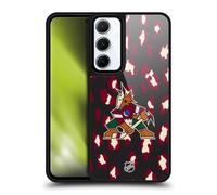 Head Case Designs Officially Licensed NHL Leopard Pattern Arizona Coyotes Gel Armour Case [Military Grade Protection] Compatible With Samsung Galaxy A55 5G