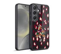 Head Case Designs Officially Licensed NHL Leopard Pattern Arizona Coyotes Gel Armour Case [Military Grade Protection] Compatible With Samsung Galaxy S24 5G