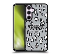 Head Case Designs Officially Licensed NHL Leopard Pattern Los Angeles Kings Gel Armour Case [Military Grade Protection] Compatible With Samsung Galaxy A35 5G