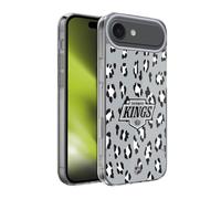 Head Case Designs Officially Licensed NHL Leopard Pattern Los Angeles Kings Gel Case [Military Grade Protection] Compatible With Apple iPhone 17 Air