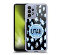 Head Case Designs Officially Licensed NHL Leopard Pattern Utah Mammoth Hard Back Case Compatible With Samsung Galaxy A23 / 5G (2022)