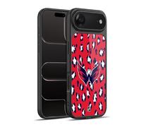 Head Case Designs Officially Licensed NHL Leopard Pattern Washington Capitals Gel Armour Case [Military Grade Protection] Compatible With Apple iPhone 17 Air