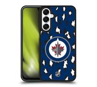 Head Case Designs Officially Licensed NHL Leopard Pattern Winnipeg Jets Gel Armour Case [Military Grade Protection] Compatible With Samsung Galaxy A16 5G