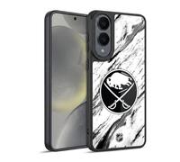Head Case Designs Officially Licensed NHL Marble Buffalo Sabres Gel Armour Case [Military Grade Protection] Compatible With Samsung Galaxy S25 Edge