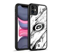 Head Case Designs Officially Licensed NHL Marble Carolina Hurricanes Gel Armour Case [Military Grade Protection] Compatible With Apple iPhone 11