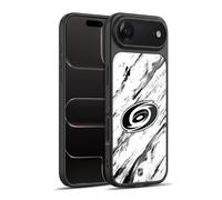 Head Case Designs Officially Licensed NHL Marble Carolina Hurricanes Gel Armour Case [Military Grade Protection] Compatible With Apple iPhone 17 Air