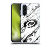 Head Case Designs Officially Licensed NHL Marble Carolina Hurricanes Gel Case [Military Grade Protection] Compatible With Samsung Galaxy A36 5G