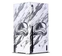 Head Case Designs Officially Licensed NHL Marble Colorado Avalanche Game Console Wrap Case Cover Compatible With Xbox Series X