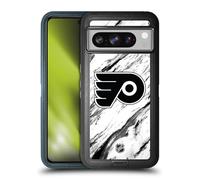 Head Case Designs Officially Licensed NHL Marble Philadelphia Flyers Ultra-Armoured Shockproof Case Compatible With Google Pixel 8 Pro