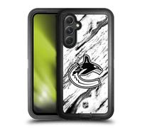 Head Case Designs Officially Licensed NHL Marble Vancouver Canucks Ultra-Armoured Shockproof Case [Military Grade Protection] Compatible With Samsung Galaxy A54 5G