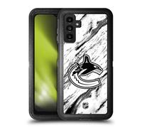 Head Case Designs Officially Licensed NHL Marble Vancouver Canucks Ultra-Armoured Shockproof Case [Military Grade Protection] Compatible With Samsung Galaxy A13 5G (2021)