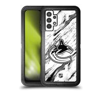 Head Case Designs Officially Licensed NHL Marble Vancouver Canucks Ultra-Armoured Shockproof Case [Military Grade Protection] Compatible With Samsung Galaxy A13 (2022)