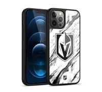 Head Case Designs Officially Licensed NHL Marble Vegas Golden Knights Gel Armour Case [Military Grade Protection] Compatible With Apple iPhone 12 Pro Max