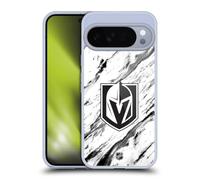 Head Case Designs Officially Licensed NHL Marble Vegas Golden Knights Gel Case [Military Grade Protection] Compatible with Google Pixel 10 Pro XL and Compatible with MagSafe
