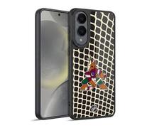 Head Case Designs Officially Licensed NHL Net Pattern Arizona Coyotes Gel Armour Case [Military Grade Protection] Compatible With Samsung Galaxy S25 Edge