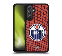 Head Case Designs Officially Licensed NHL Net Pattern Edmonton Oilers Gel Armour Case [Military Grade Protection] Compatible With Samsung Galaxy A54 5G