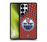 Head Case Designs Officially Licensed NHL Net Pattern Edmonton Oilers Gel Armour Case [Military Grade Protection] Compatible With Samsung Galaxy S25 Ultra