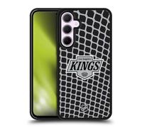 Head Case Designs Officially Licensed NHL Net Pattern Los Angeles Kings Gel Armour Case [Military Grade Protection] Compatible With Samsung Galaxy A35 5G
