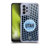 Head Case Designs Officially Licensed NHL Net Pattern Utah Mammoth Hard Back Case Compatible With Samsung Galaxy A23 / 5G (2022)