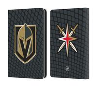 Head Case Designs Officially Licensed NHL Net Pattern Vegas Golden Knights Leather Wallet Case Compatible With Amazon Kindle 11th Gen 6in 2022