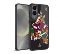 Head Case Designs Officially Licensed NHL Oversized Arizona Coyotes Gel Armour Case [Military Grade Protection] Compatible With Samsung Galaxy S25 Edge