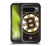 Head Case Designs Officially Licensed NHL Oversized Boston Bruins Ultra-Armoured Shockproof Case Compatible With Google Pixel 9 Pro XL