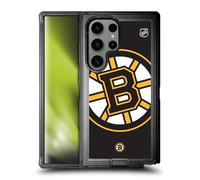 Head Case Designs Officially Licensed NHL Oversized Boston Bruins Ultra-Armoured Shockproof Case Compatible With Samsung Galaxy S24 Ultra 5G