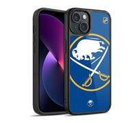 Head Case Designs Officially Licensed NHL Oversized Buffalo Sabres Gel Armour Case [Military Grade Protection] Compatible With Apple iPhone 13