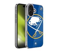 Head Case Designs Officially Licensed NHL Oversized Buffalo Sabres Gel Case [Military Grade Protection] Compatible with Apple iPhone 17 and Compatible with MagSafe