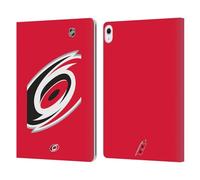 Head Case Designs Officially Licensed NHL Oversized Carolina Hurricanes Leather Wallet Case Compatible With Apple iPad Air 13 2024/2025
