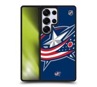 Head Case Designs Officially Licensed NHL Oversized Columbus Blue Jackets Gel Armour Case [Military Grade Protection] Compatible With Samsung Galaxy S25 Ultra