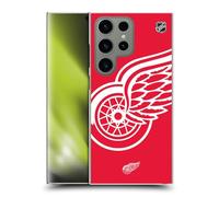 Head Case Designs Officially Licensed NHL Oversized Detroit Red Wings Hard Back Case Compatible With Samsung Galaxy S24 Ultra 5G