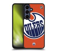 Head Case Designs Officially Licensed NHL Oversized Edmonton Oilers Gel Armour Case [Military Grade Protection] Compatible With Samsung Galaxy S25 FE