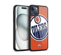 Head Case Designs Officially Licensed NHL Oversized Edmonton Oilers Gel Armour Case [Military Grade Protection] Compatible With Apple iPhone 15 Plus